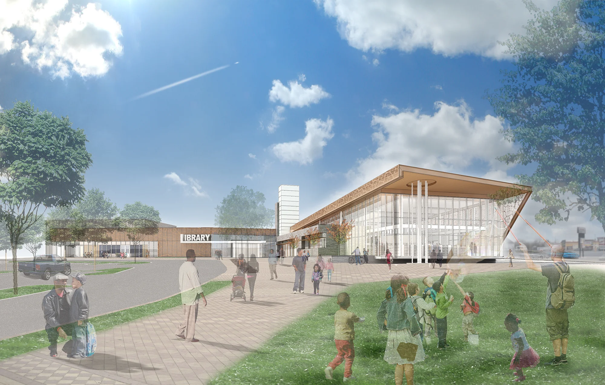 New Castle County Route 9 Library — Apex Engineering Incorporated